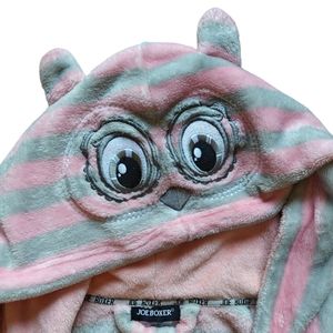 Joe Boxer 1X Robe with Cute Animal Hood
